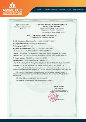 Chứng nhận khẩu trang Skylight-1