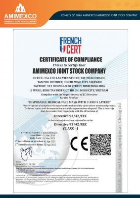 Chứng nhận khẩu trang Skylight-2